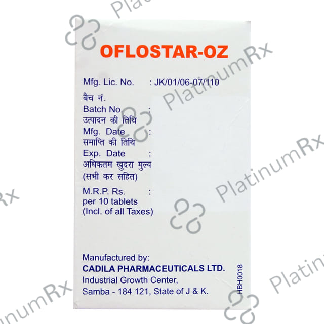 Oflostar OZ Tablet
