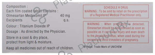 Olsar 40mg Tablet 10s