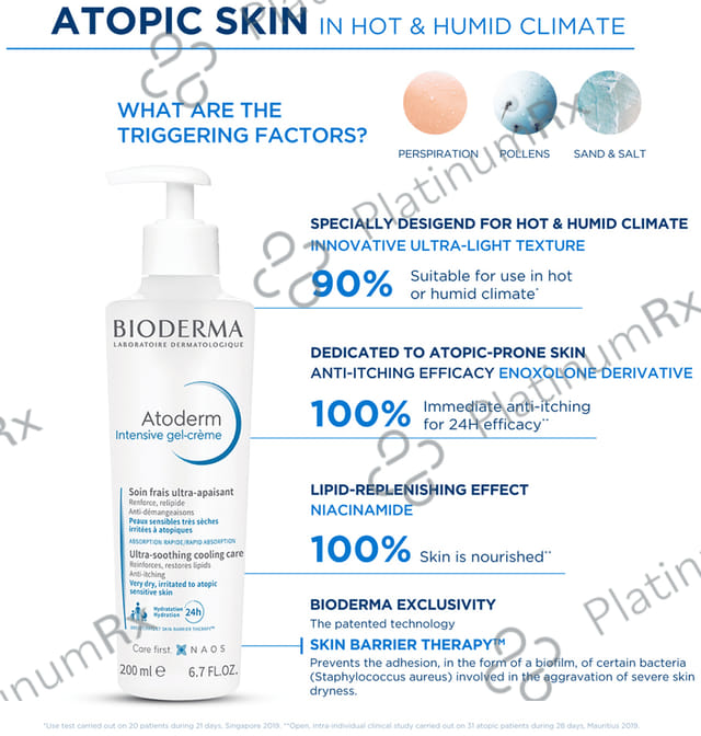 Bioderma Atoderm Intensive Gel Cream 200ml
