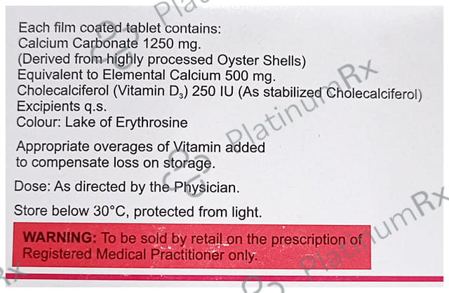 Troycal 500mg Tablet 15s