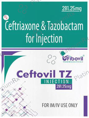 Ceftovil TZ 281.25mg Injection