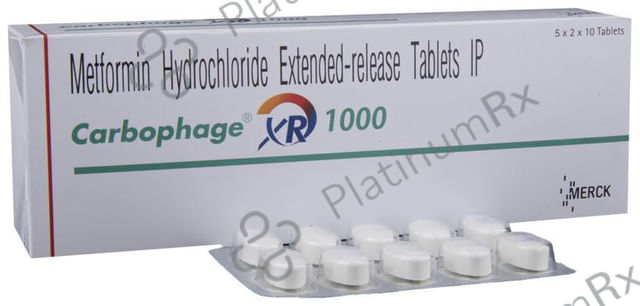 Carbophage XR 1000mg Tablet 10s