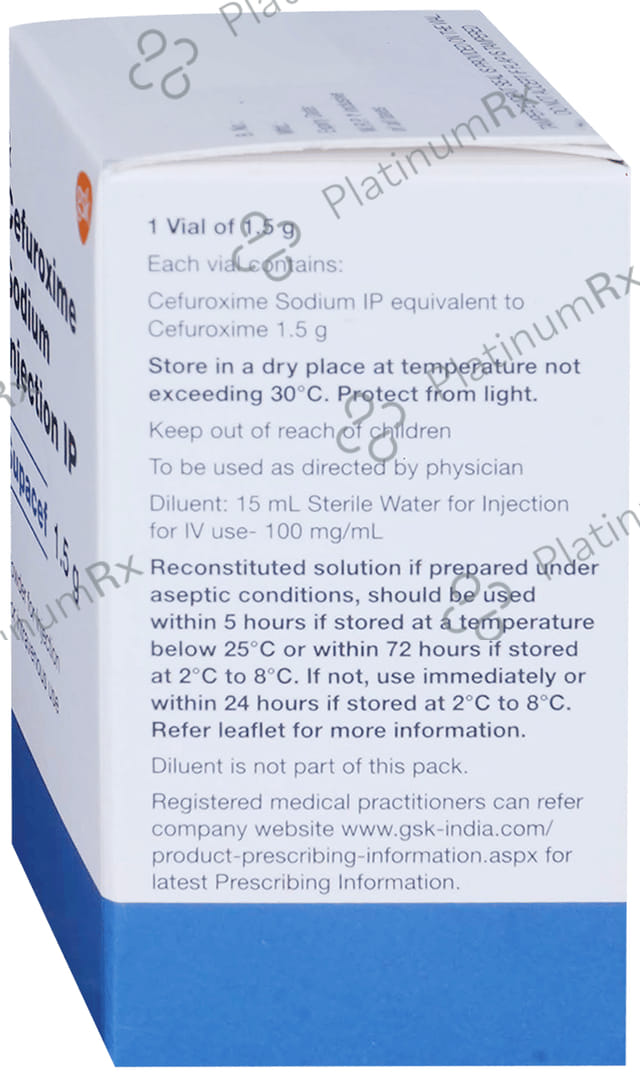 Supacef 1.5gm Powder for Injection 10ml