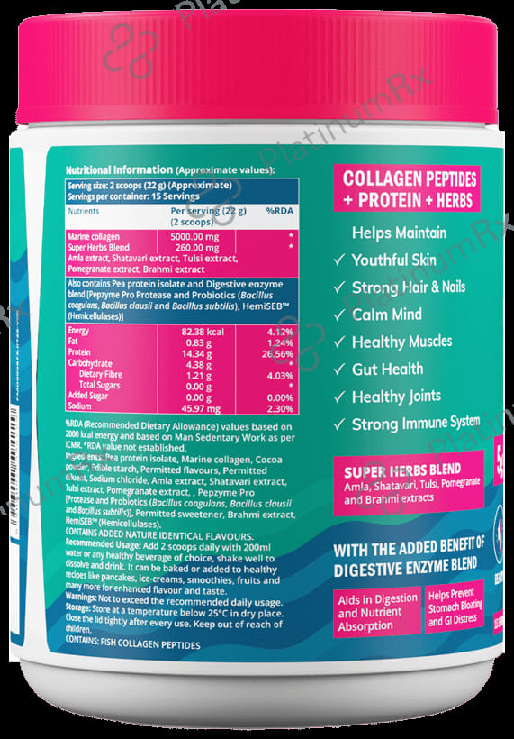 Chicnutrix Daily Collagen with Plant Protein Mochaccino