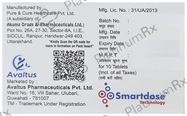 Glimbite MV1/500/0.2mg Tablet SR 10s