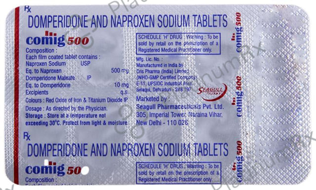 Comig 500/10mg Tablet 10s