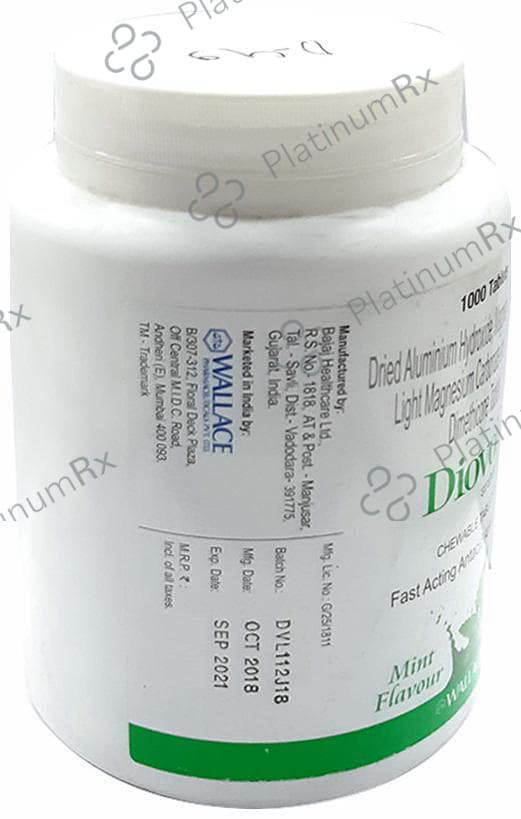 Diovol Mint Tablet 1000s