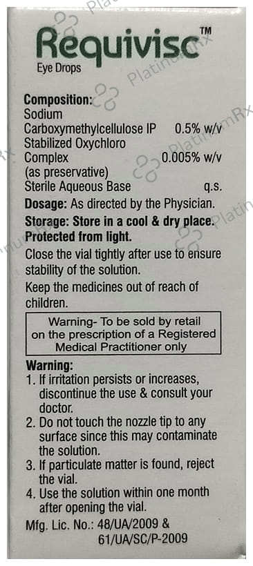 Requivisc Eye Drop 10ml