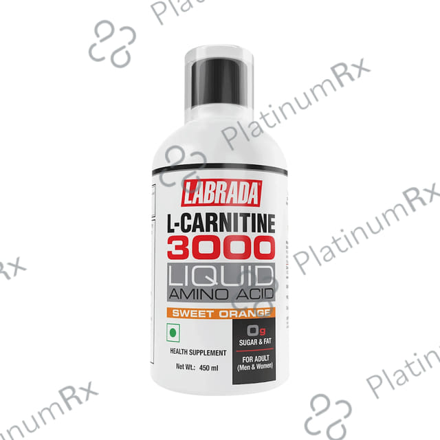 Labrada L-Carnitine 3000 Sweet Orange Liquid 450ml