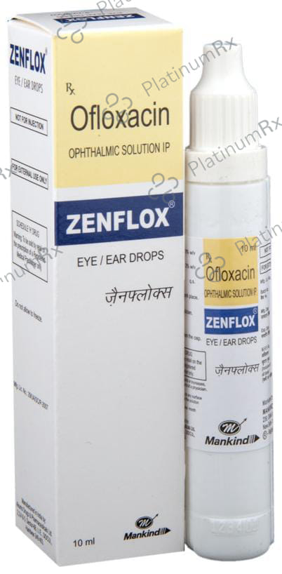 Zenflox 0.3% Eye/Ear Drop 10ml
