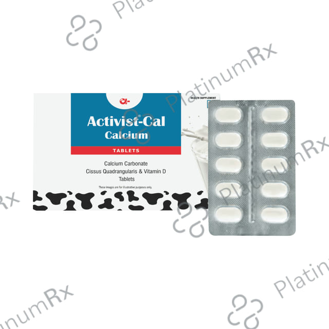 Activist Cal Calcium Tablet 3X10s