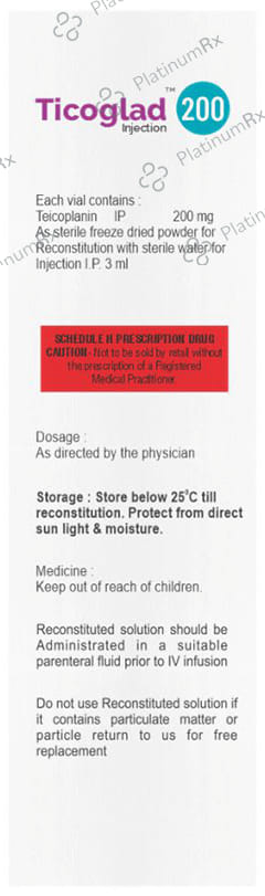 Ticoglad 200mg Injection 1s