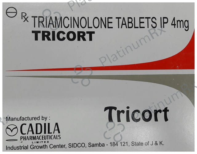 Tricort 4mg Tablet 10s