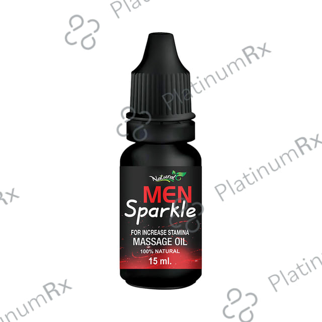 Natural Men Sparkle for Increase Stamina Massage Oil