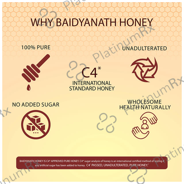 Baidyanath No Sugar Adulteration Honey 1kg
