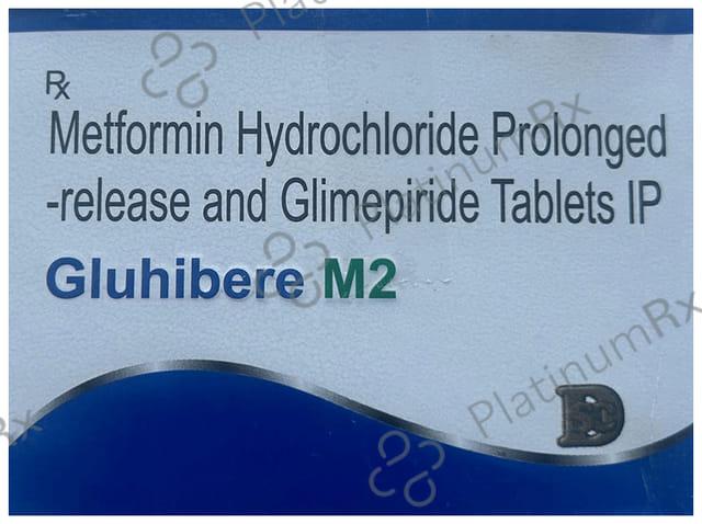 Gluhibere M 2mg Tablet PR 10s