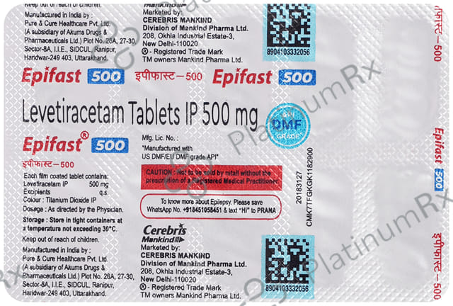 Epifast 500mg Tablet 10s