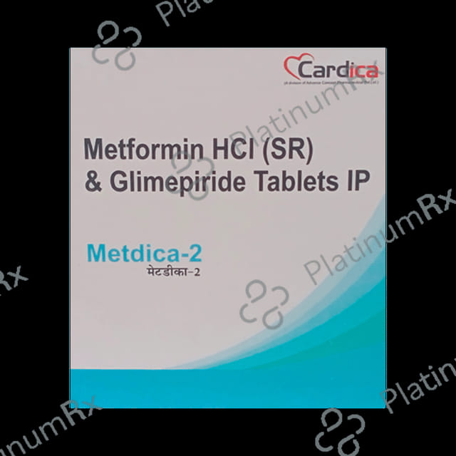 Metdica 2/500mg Tablet SR 10s