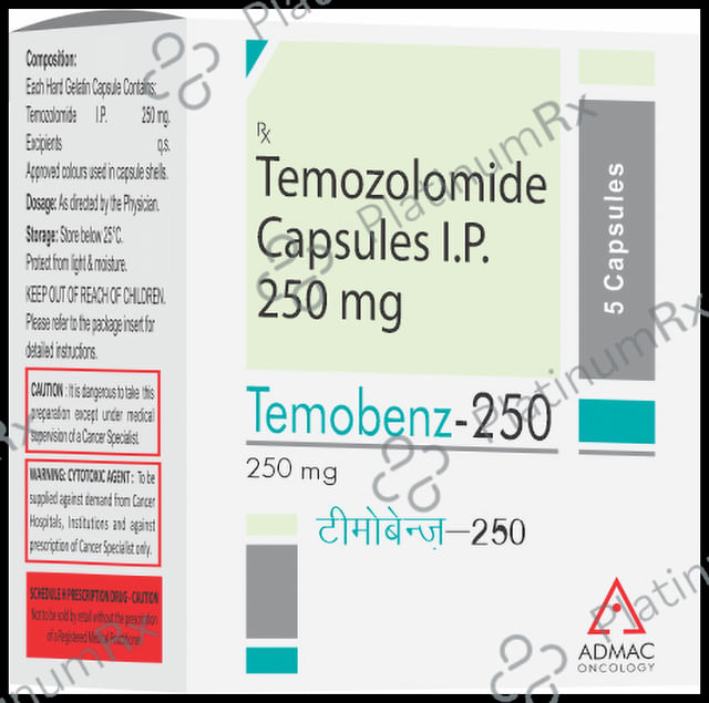 Temobenz 250mg Capsule 5s