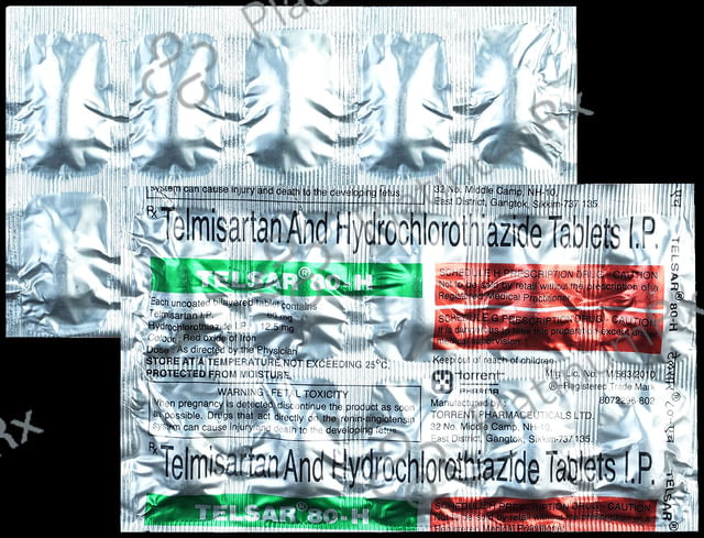 Telsar 12.5/80mg Tablet H 10s