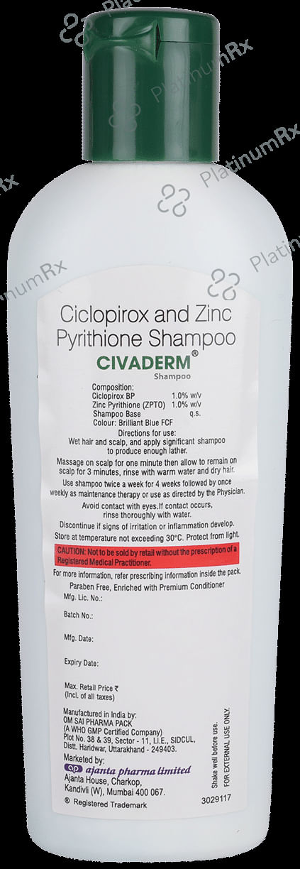 Civaderm Shampoo 100ml