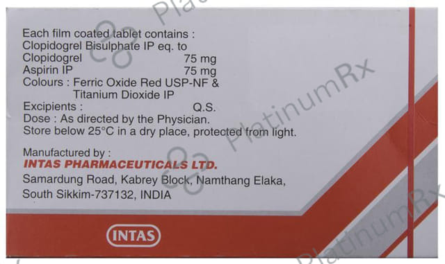 Preva AS 75/75mg Tablet 15s