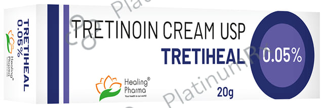 Tretiheal 0.05% Cream 20gm