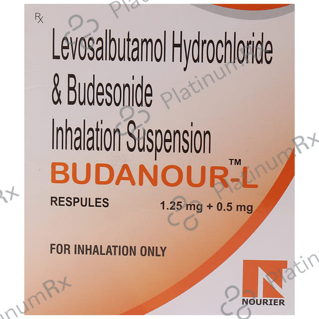Budanour L 0.5/1.25mg Respules 2X2ml