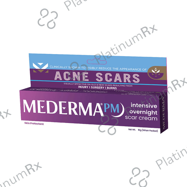 Mederma PM Intensive Overnight Scar Cream 10gm
