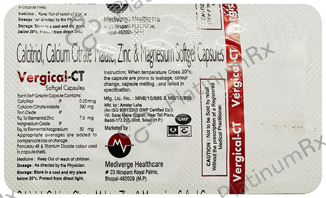 Vergical-CT Softgel Capsule