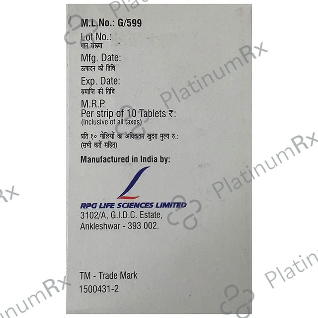 Spiromide 20/50mg Tablet 10s