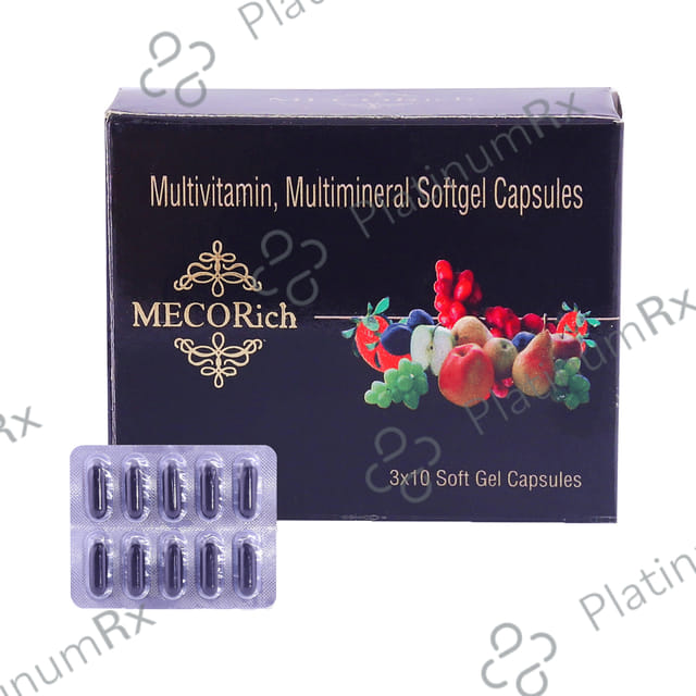 Mecorich Multivitamin & Multiminerals Softgel Capsule