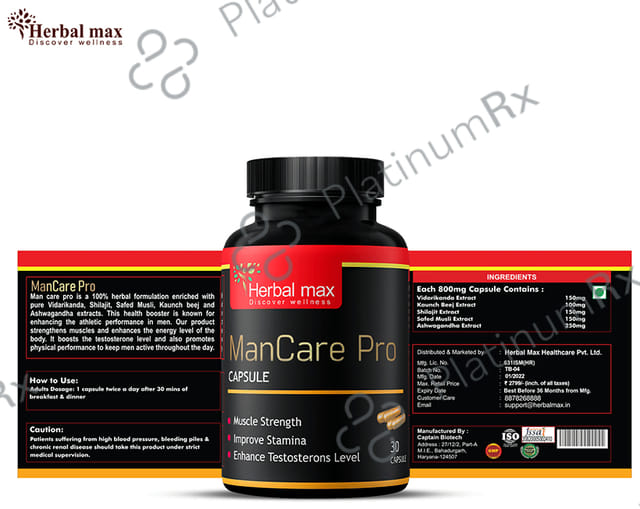 Herbal Max ManCare Pro Capsule