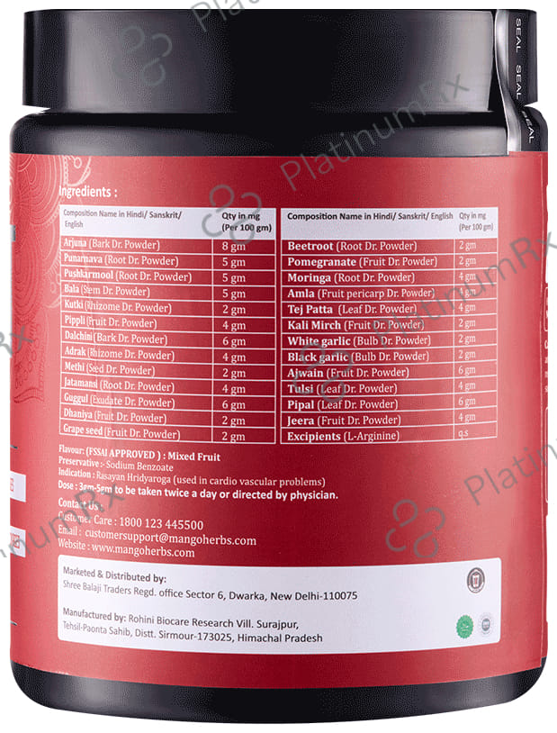 MangoHerbs Heart Pro Powder
