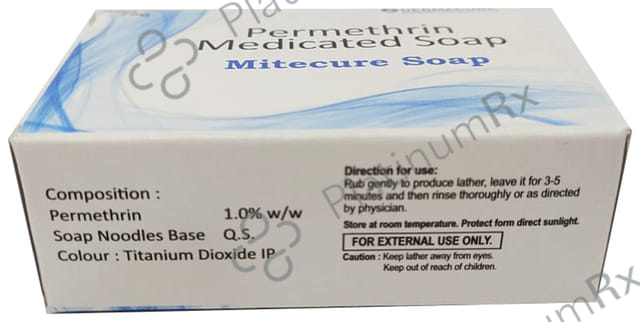 Mitecure 1% Medicated Soap 75gm