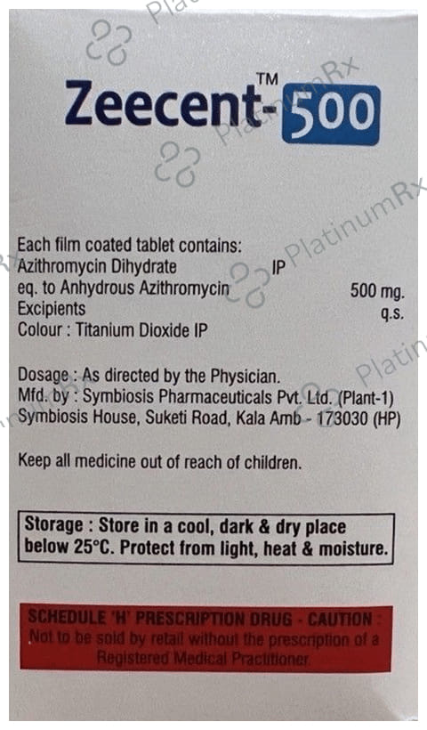 Zeecent 500 Tablet