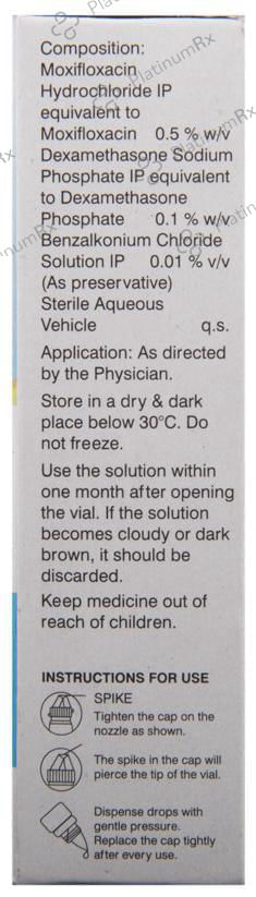 Moxiblu D Eye Drop 10ml