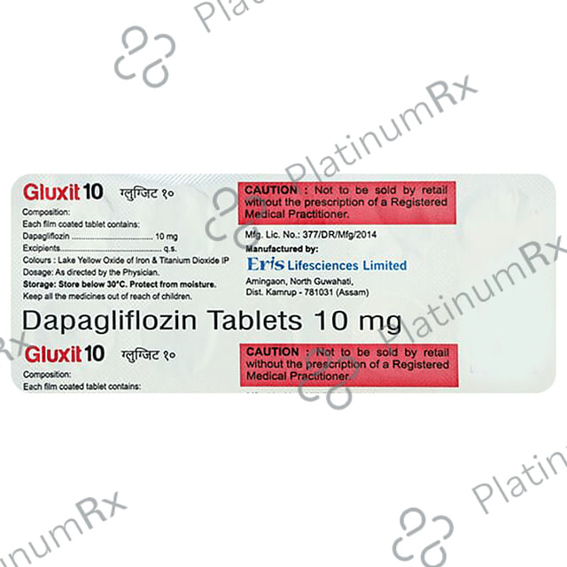Gluxit 10mg Tablet 10s