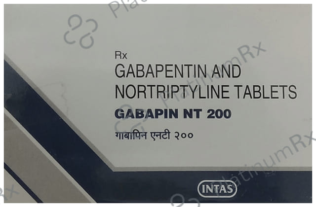 Gabapin NT 200/10mg Tablet 15s