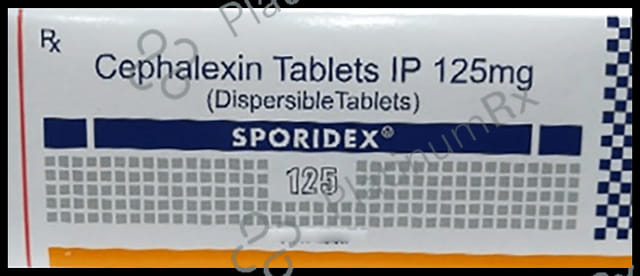 Sporidex 125mg Tablet DT 10s