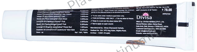 Dr Ortho Pain Relieving Ointment 30 gm