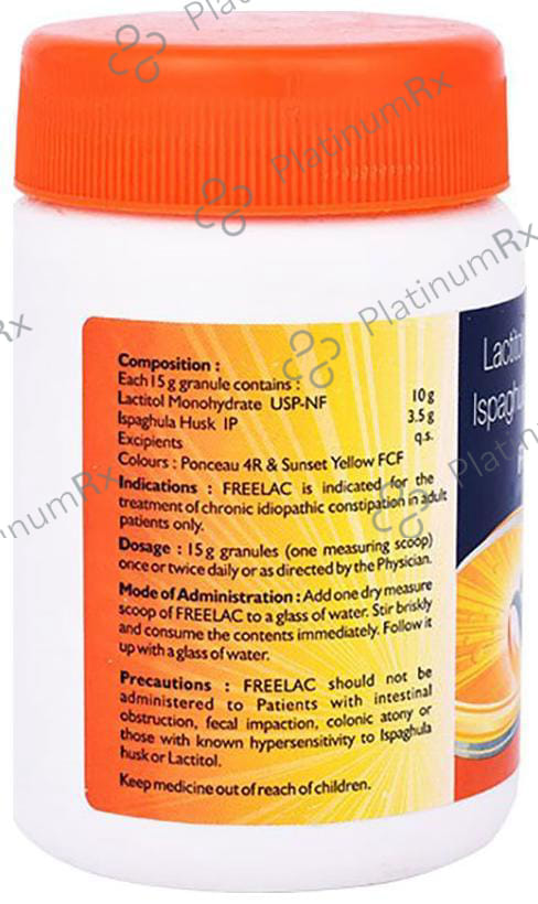 Freelac Granules Orange Lemon 90gm