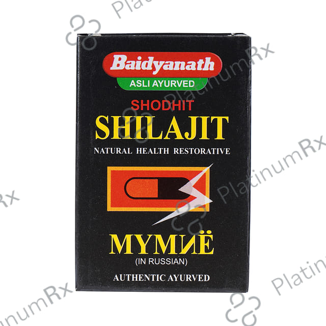 Baidyanath (Jhansi) Shodhit Shilajit Capsule 10s