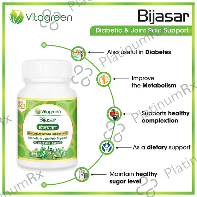 Vitagreen Bijasar 500mg Capsule