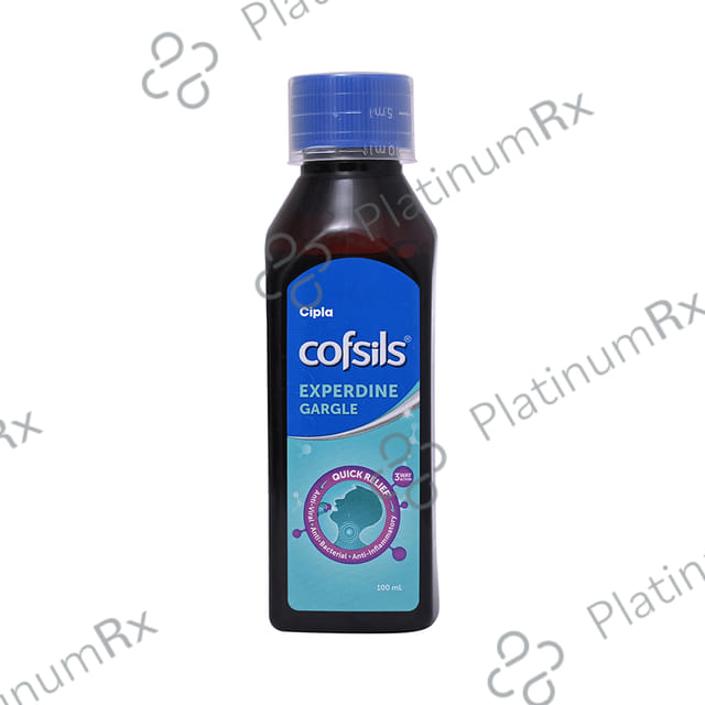 Cofsils Experdine Gargle 100ml