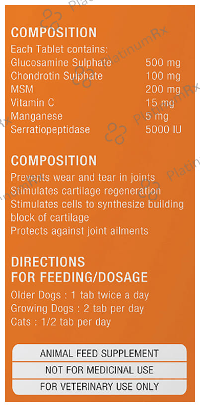 Biocoll Vet Pet Cartibonz S Tablet