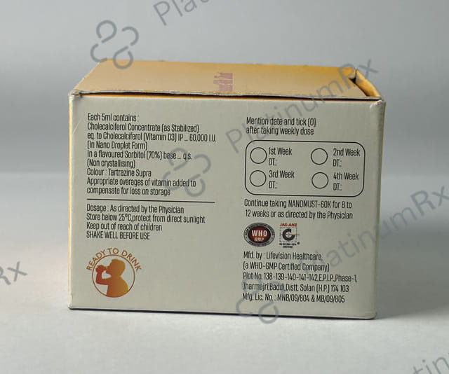 Nanomust 60K Shots 5ml