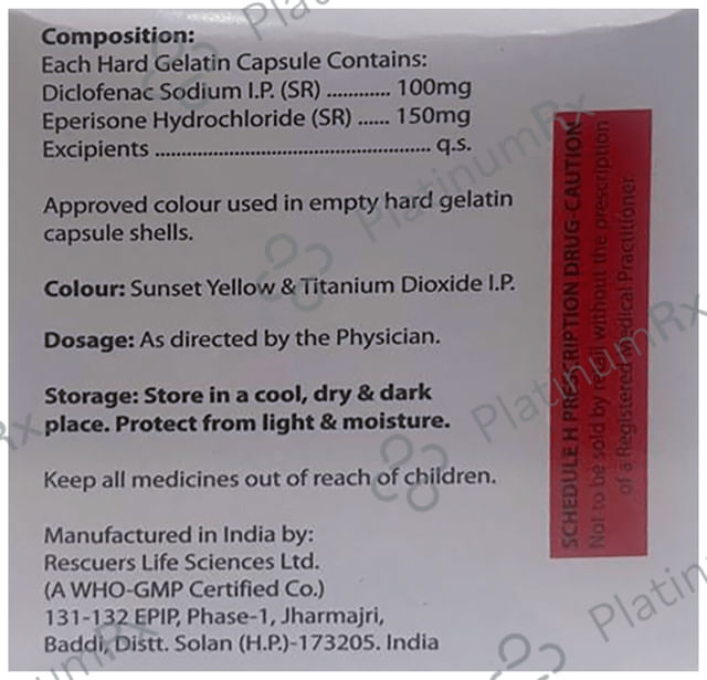 Eprilic Capsule SR 10s