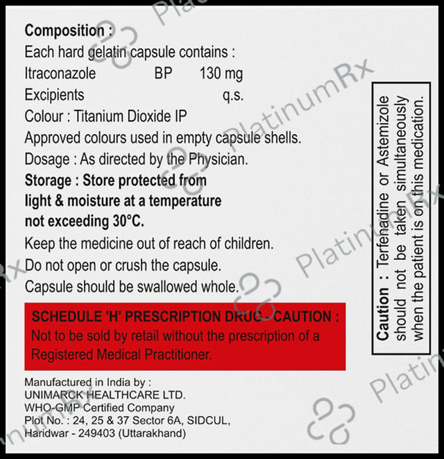 Mitzole-SB 130mg Capsule