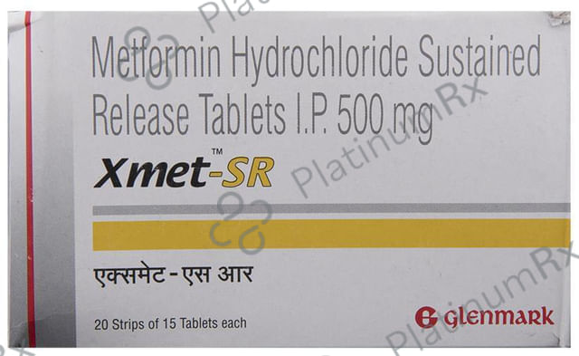 Xmet SR 500mg Tablet 15s